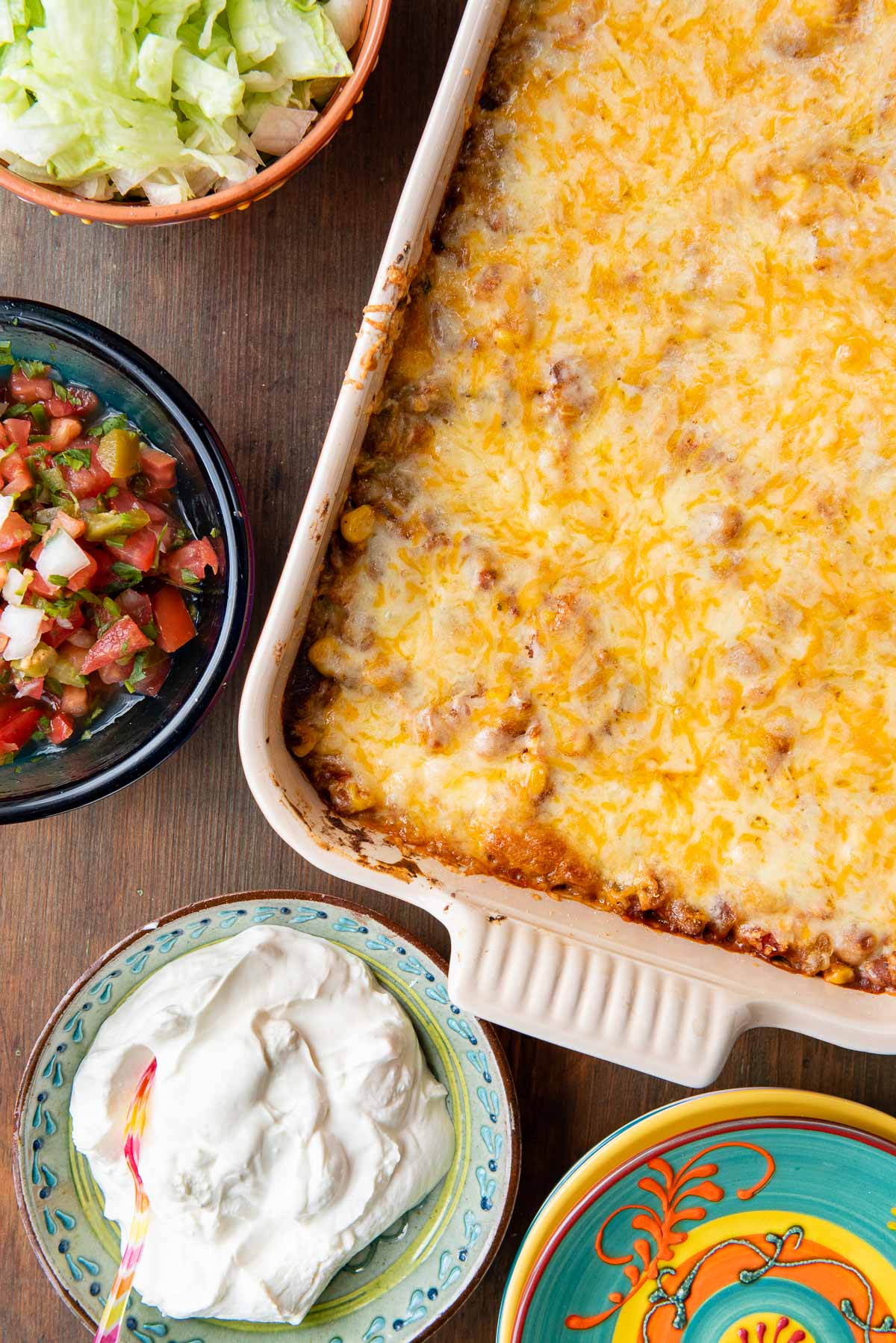 mexican chicken casserole from above