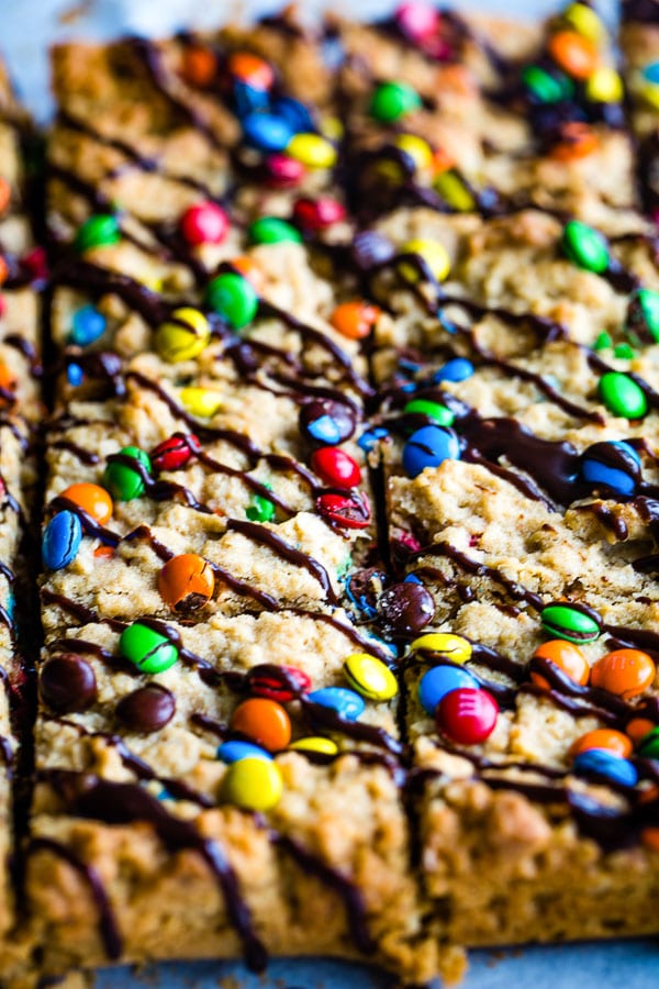 Monster Cookie Bars recipe