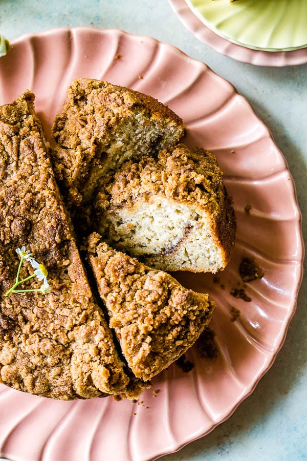 banana coffee cake whole cake 