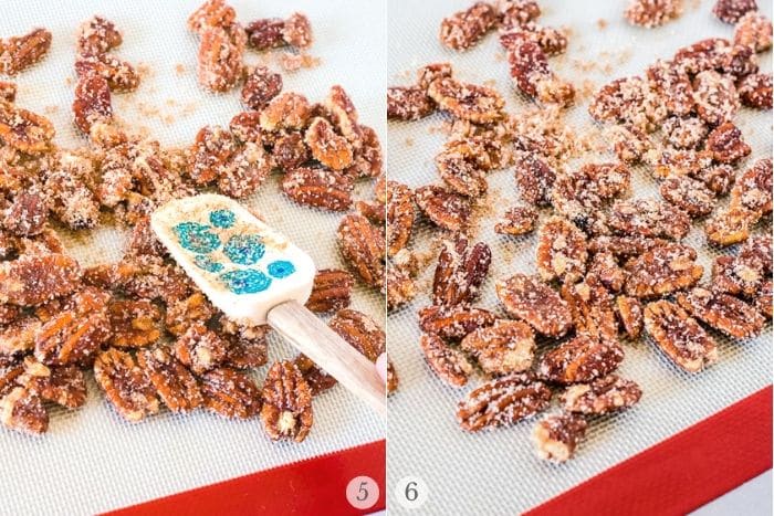 Candied Pecans recipe steps collage 2
