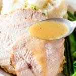 Instant Pot Turkey Breast with pan juices
