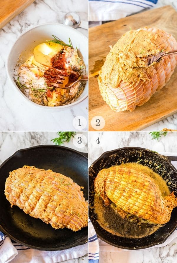 Instant Pot Turkey Breast recipes steps 1
