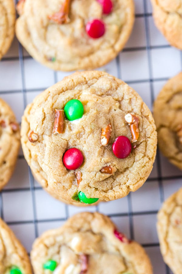 close up of Christmas Cookies 