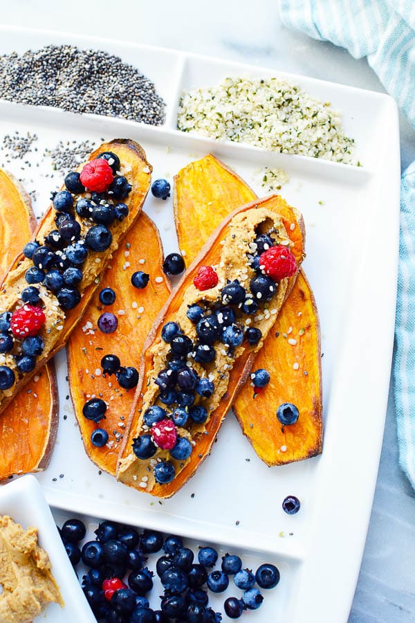 toasted sweet potato slices 