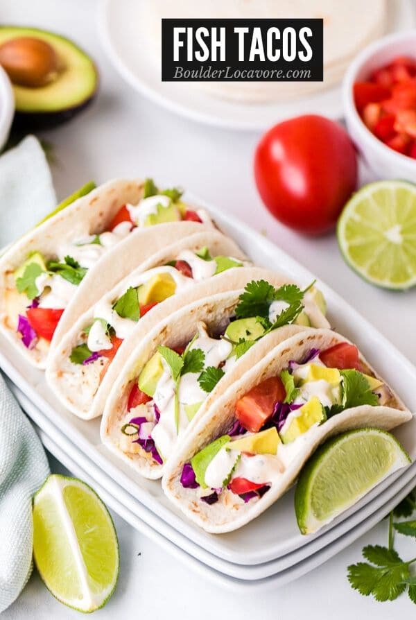 Fish Tacos 