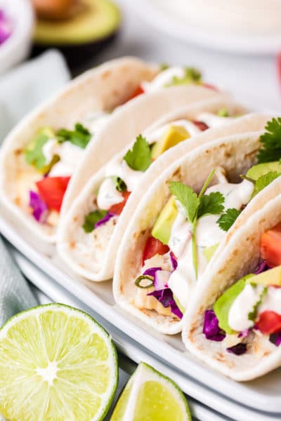 Fish Tacos with homemade fish taco sauce - Boulder Locavore