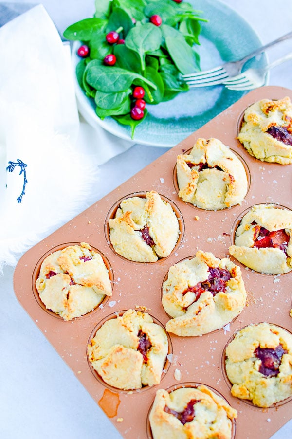 coked beef pot pies in muffin tin