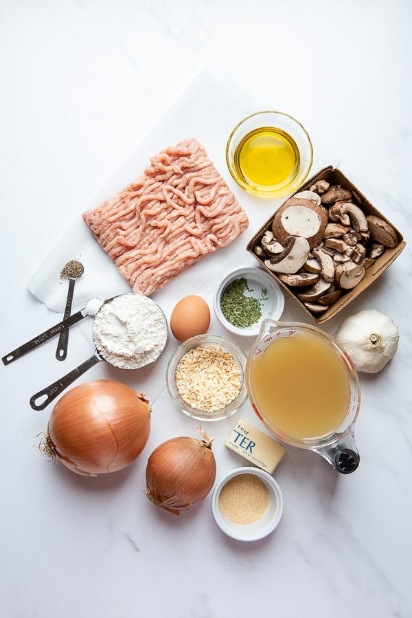 Salisbury Steak ingredients