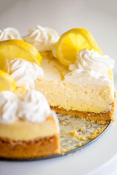 Lemon Cheesecake with Lemon Oreos Crust - Boulder Locavore