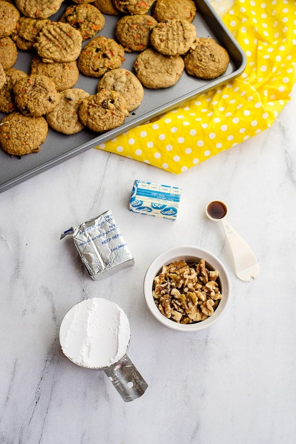 cream cheese cookie frosting ingredients