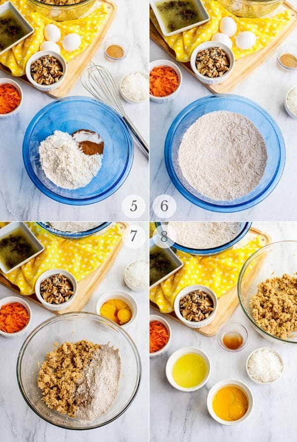 Carrot Cake Cookies recipes steps 5-8