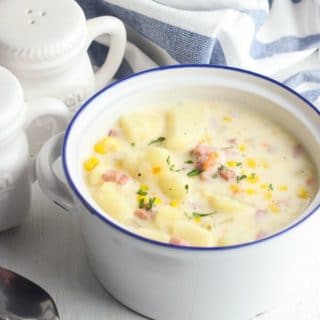 Potato Corn Chowder title image