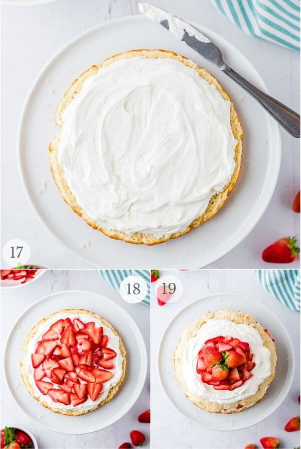 Strawberry Shortcake recipe steps photo 17-19