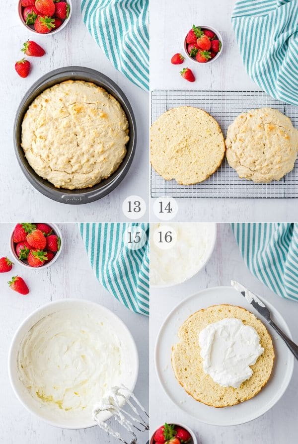 Strawberry Shortcake recipe steps photos 13-16