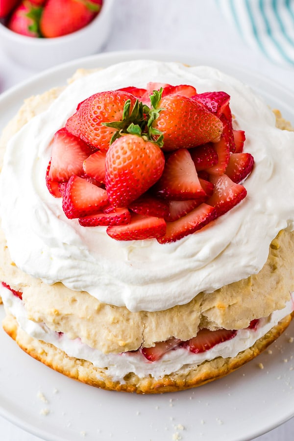 assembled Strawberry Shortcake 