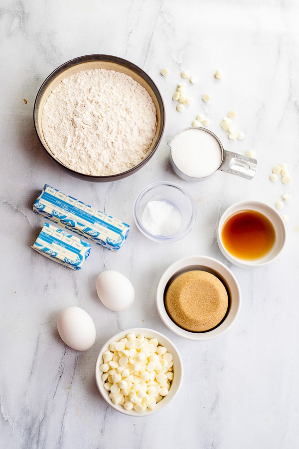 Ingredients for Blondies