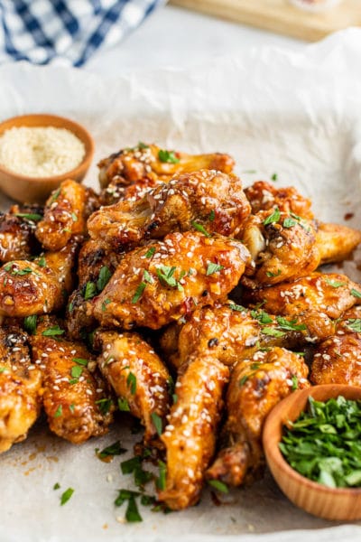 Grilled Chicken Wings with a Spicy-Sweet Sauce - Boulder Locavore