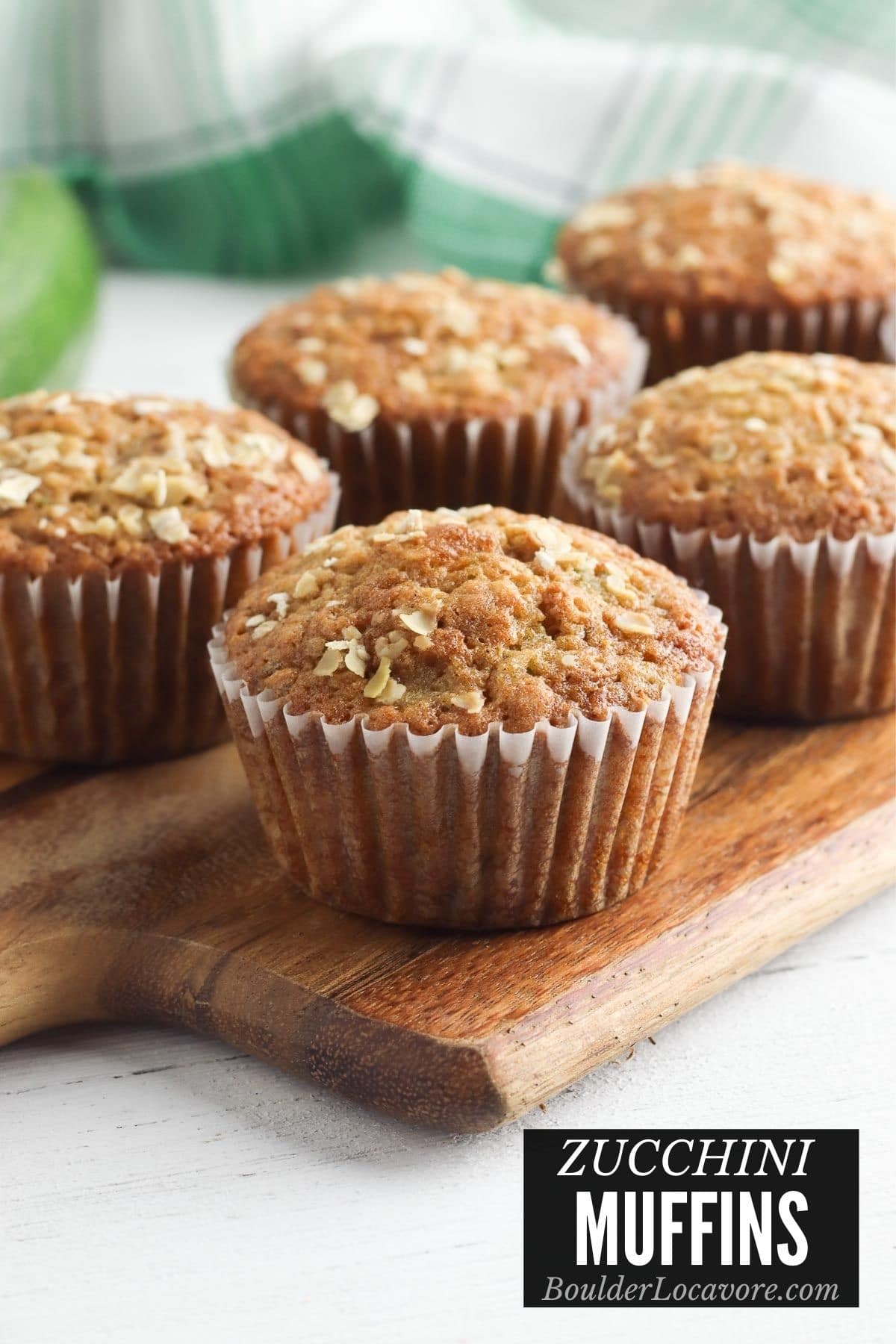 ZUCCHINI MUFFINS TITLE IMAGE