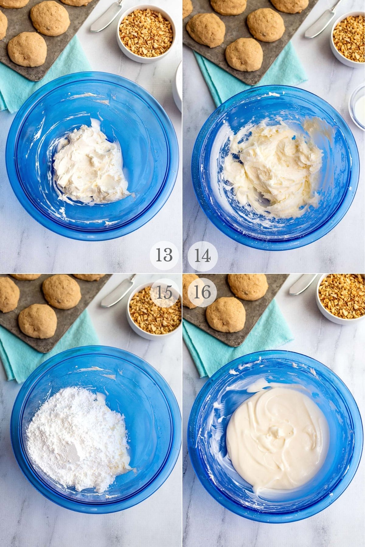 Banana Bread Cookies recipes steps 13-16