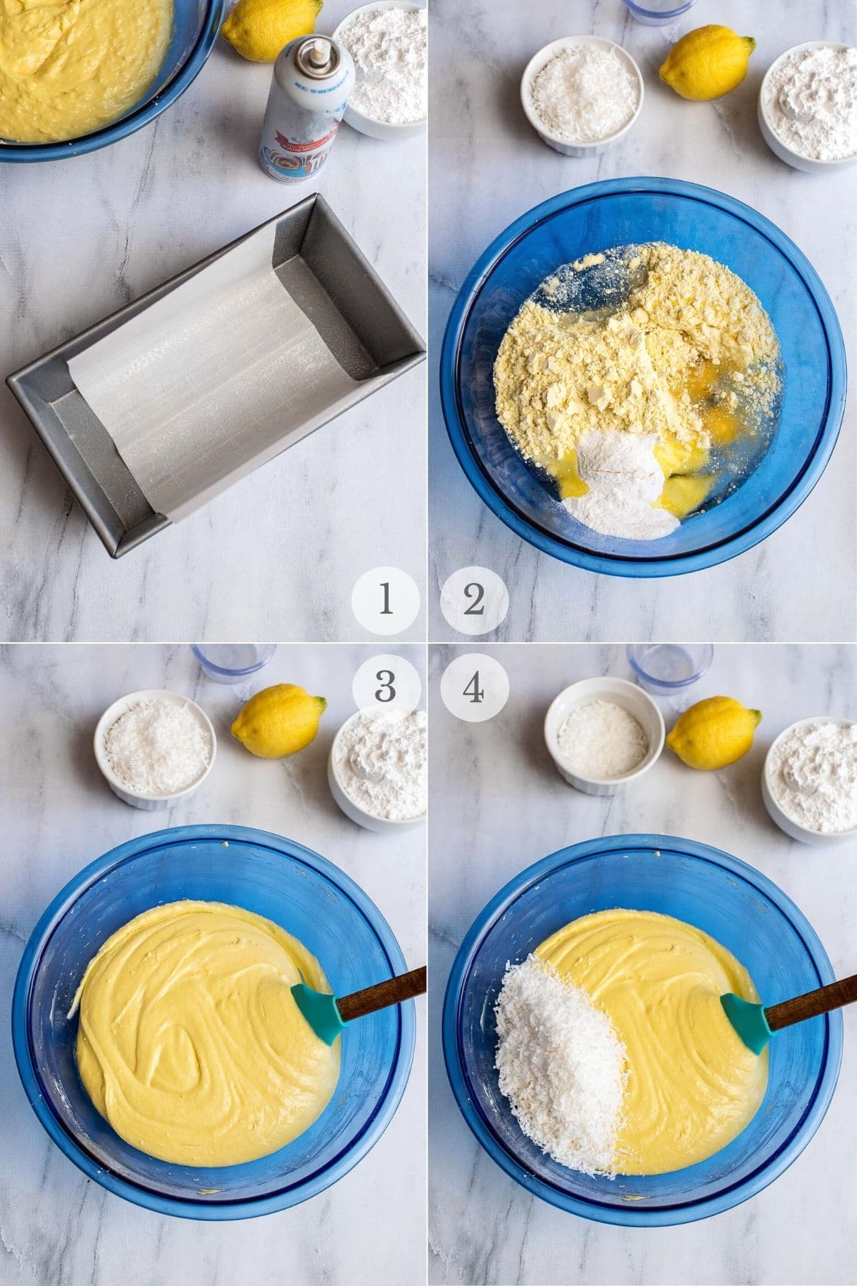 Lemon Coconut Cake recipe 1-4a