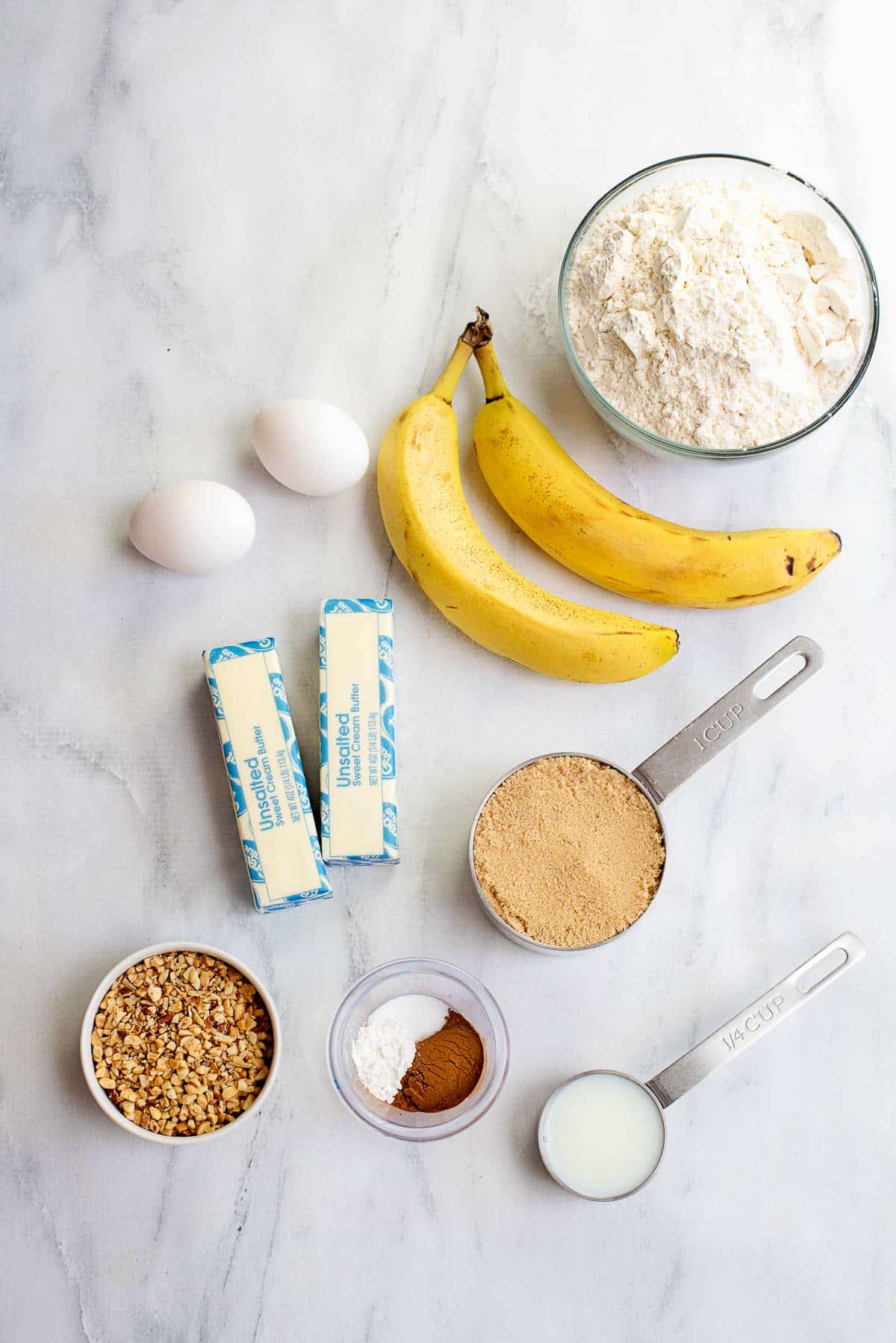 banana bread cookies ingredients