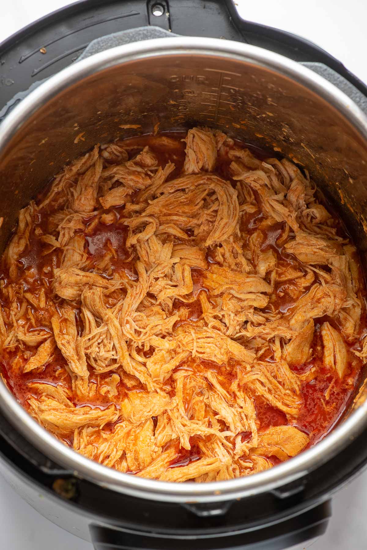 Shredded buffalo best sale chicken instant pot