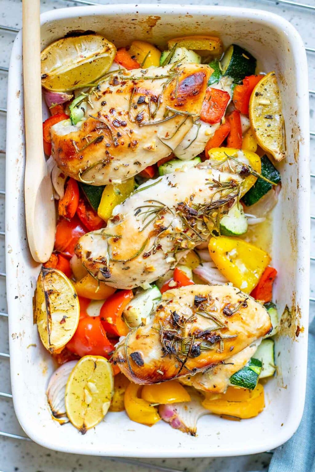 Rosemary Roasted Chicken Breasts with Vegetables - Boulder Locavore