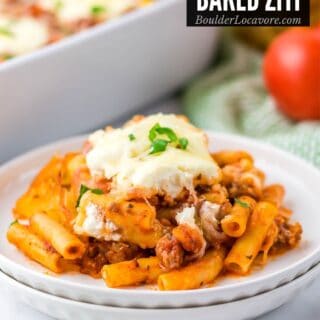 BAKED ZITI TITLE