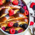 Challah French Toast in pan