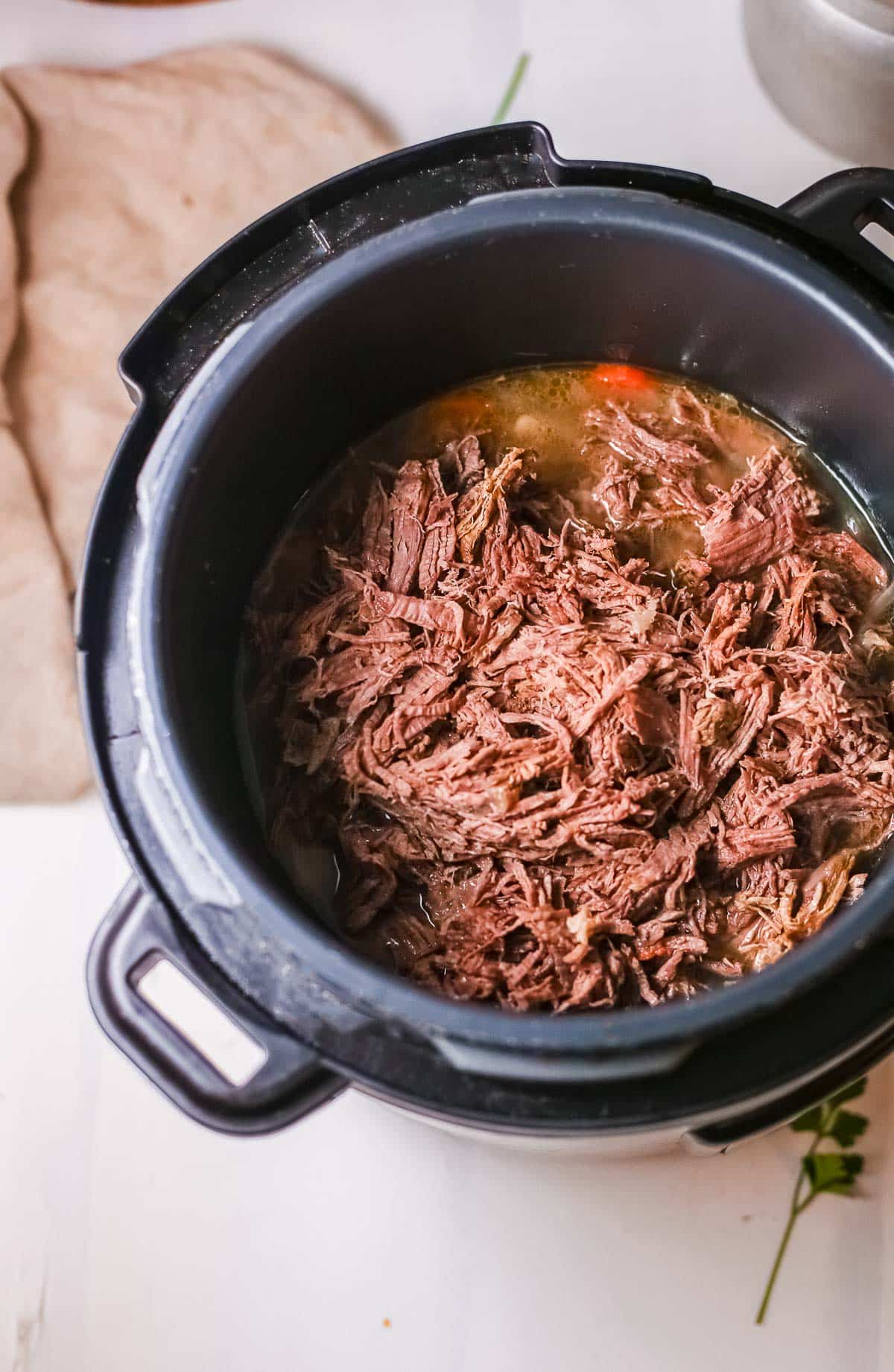 barbacoa in the instant pot 