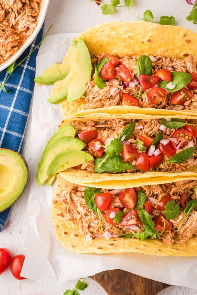 Instant Pot Chicken Tacos with Mexican Shredded Chicken - Boulder Locavore