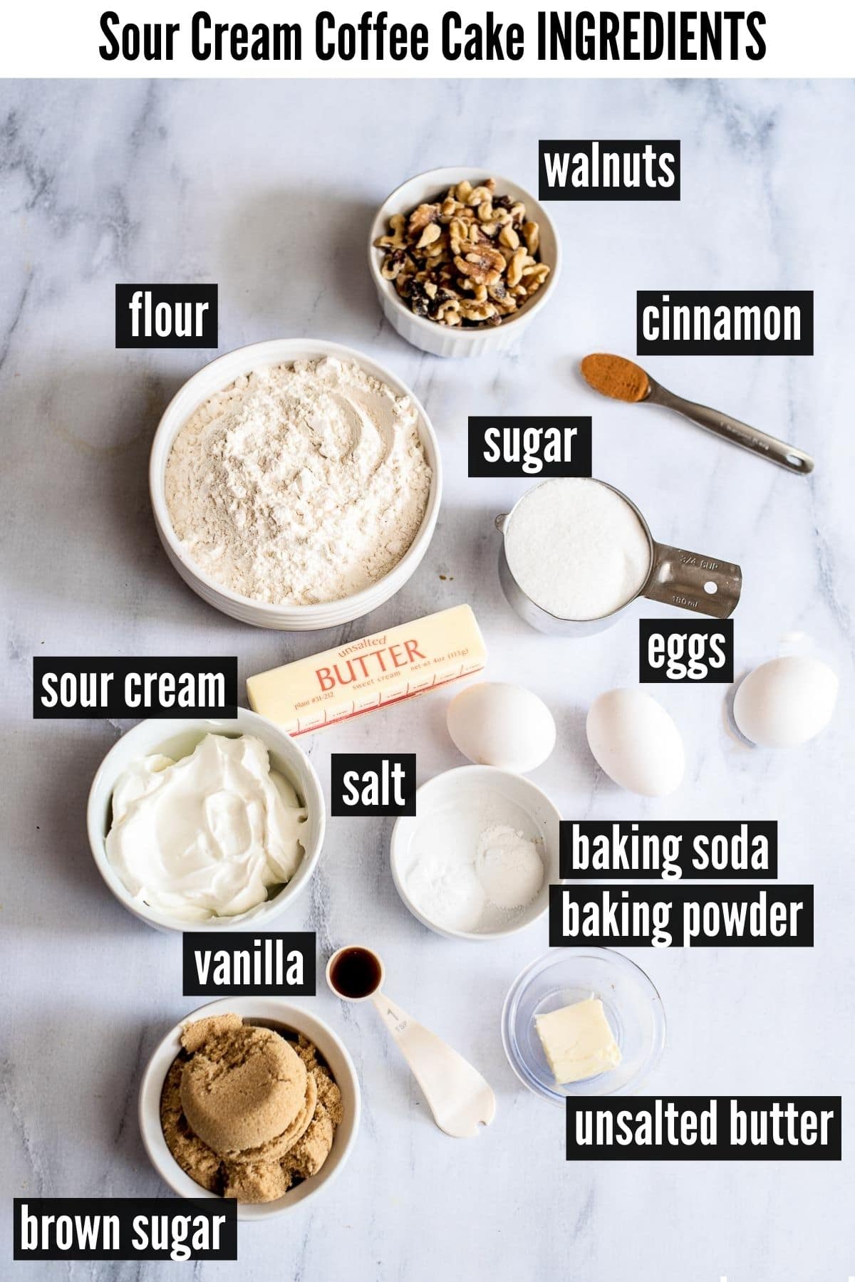 sour cream coffee cake ingredients