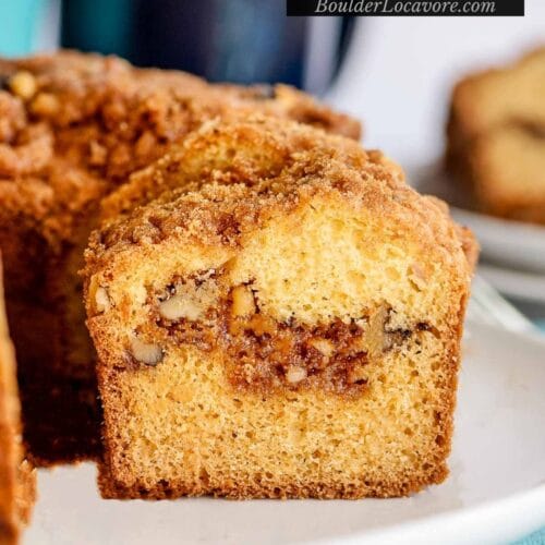 Sour Cream Coffee Cake with Streusel Topping - Boulder Locavore