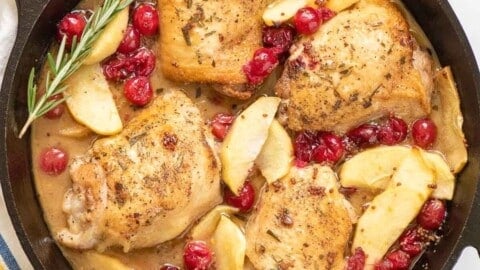 Cranberry Apple Skillet Chicken Recipe Boulder Locavore