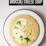 Instant Pot Broccoli Cheese Soup title