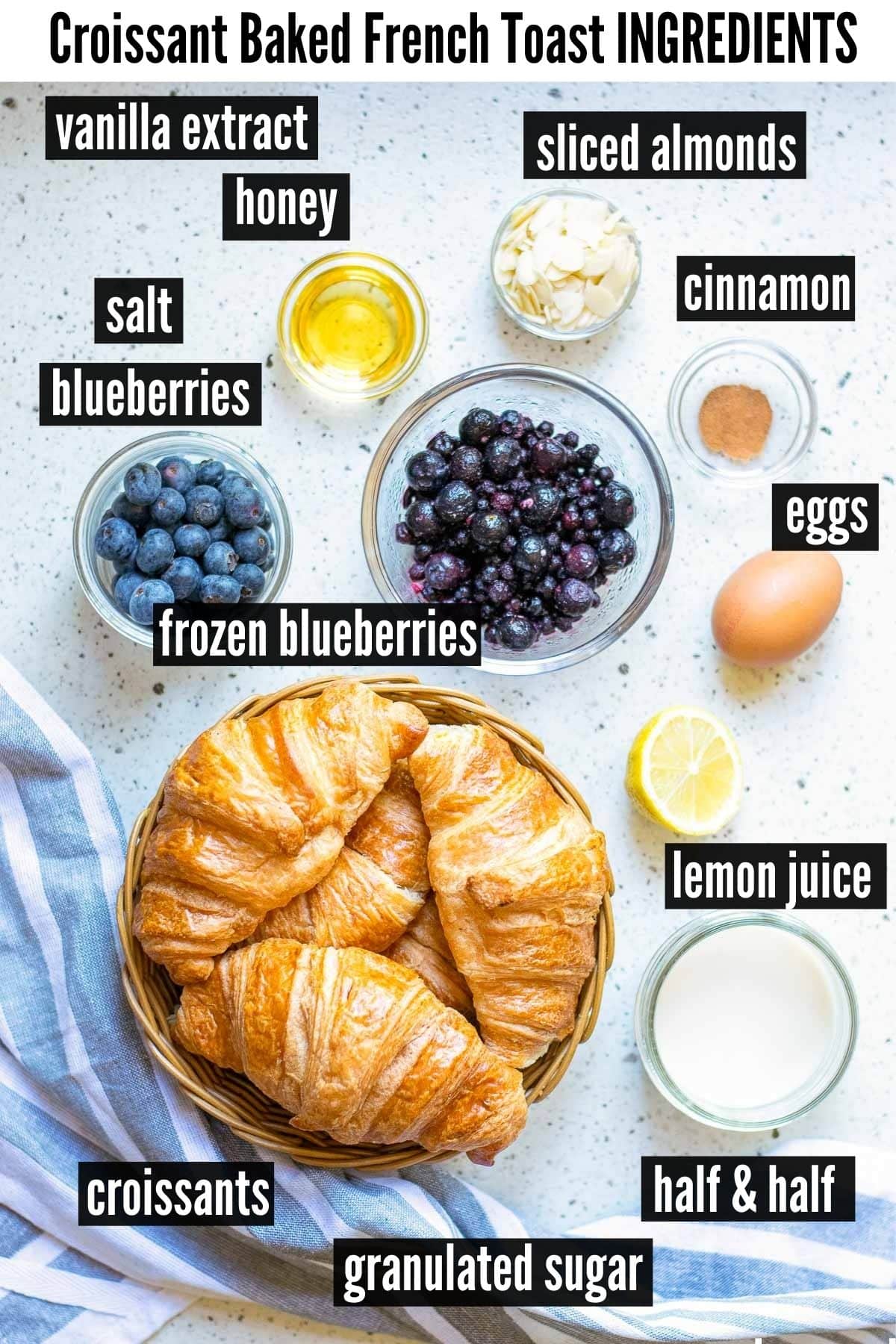 baked french toast ingredients