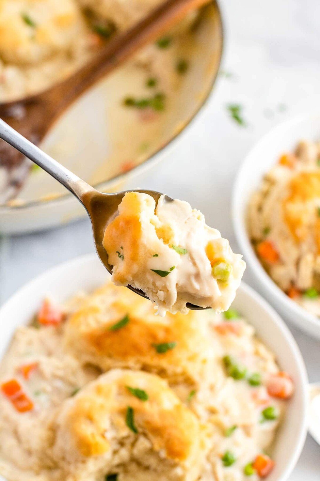 Easy chicken and biscuits recipe easy comfort food boulder locavore