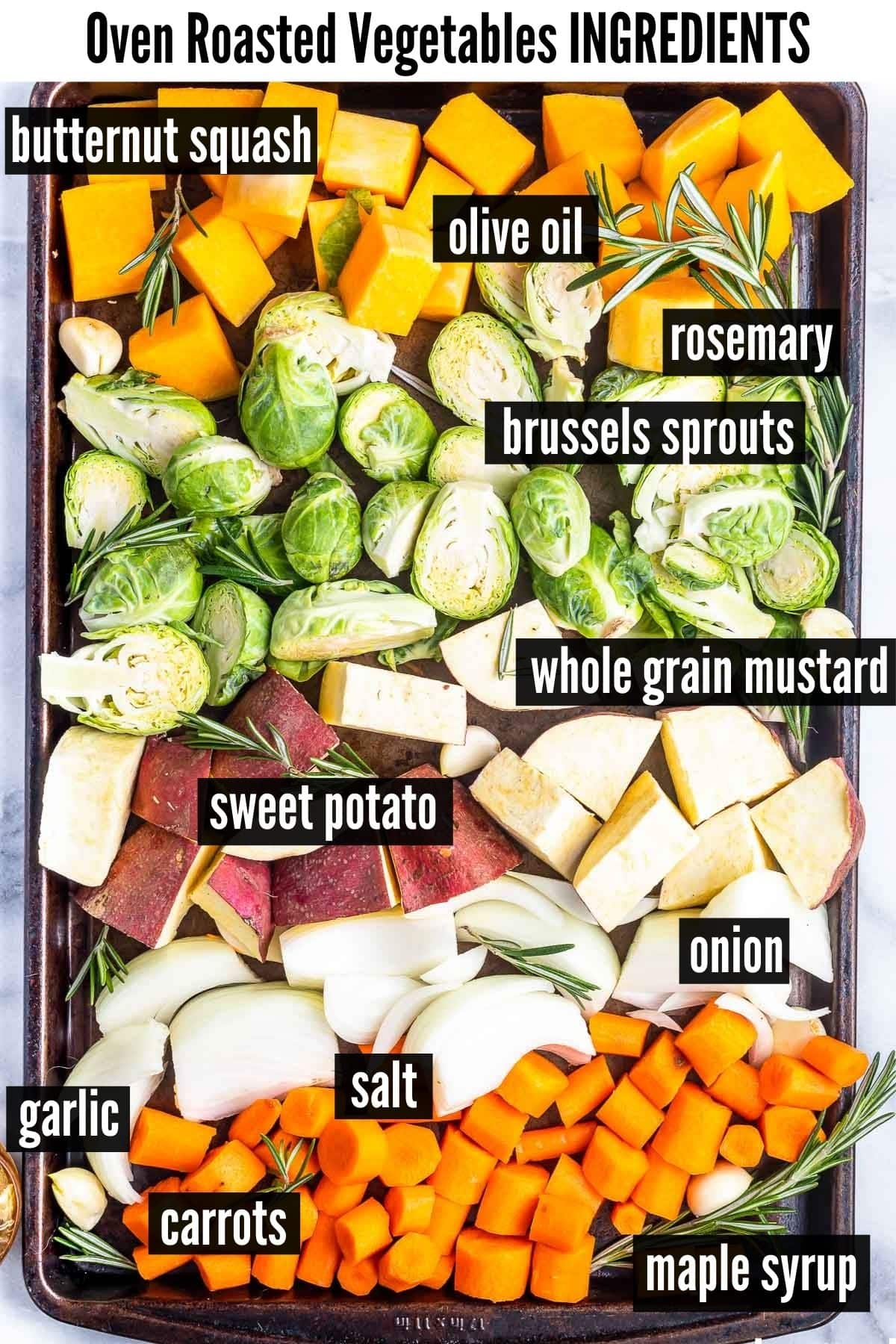 oven roasted vegetables ingredients