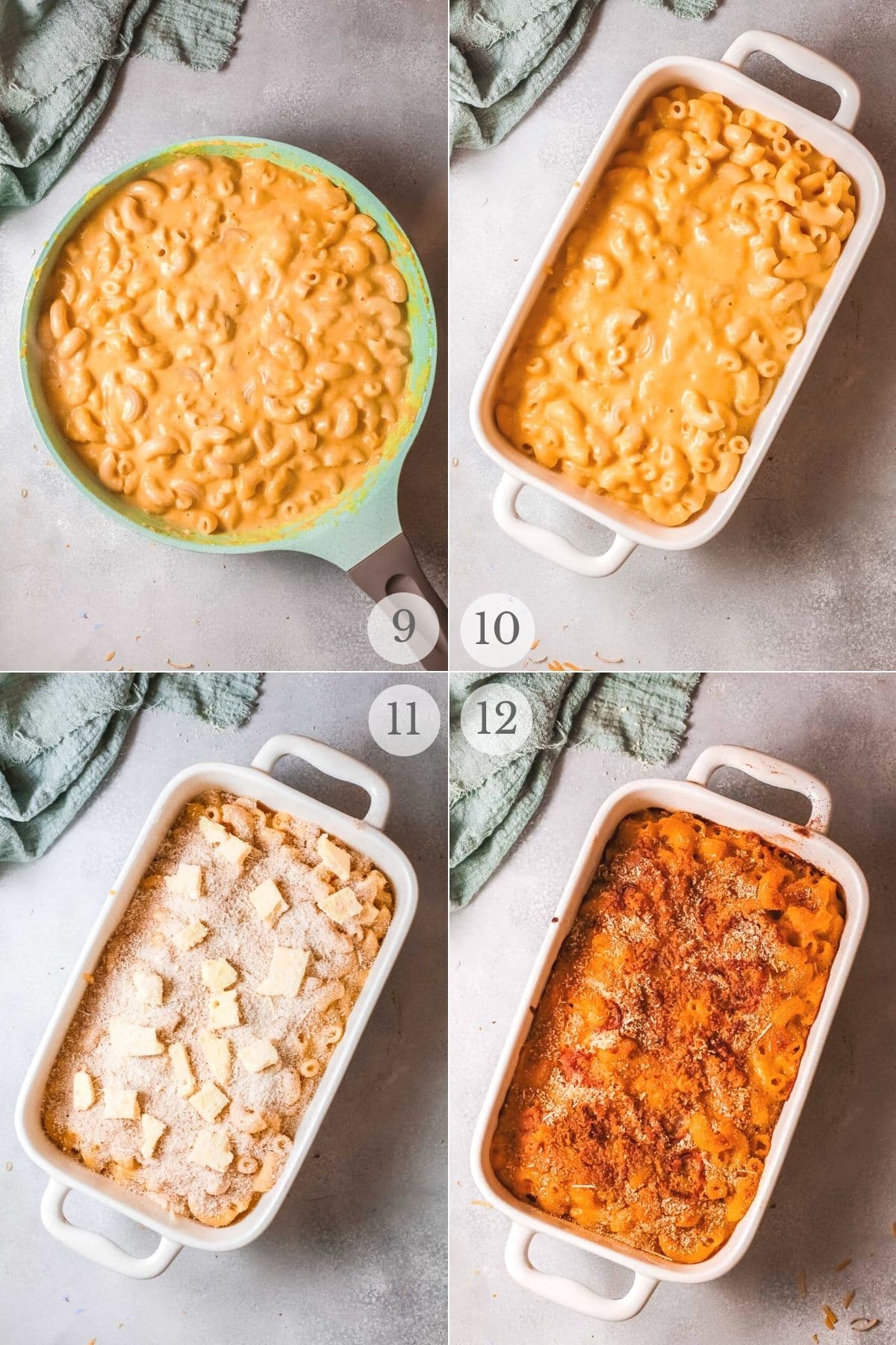 pumpkin mac and cheese recipe steps 9-12