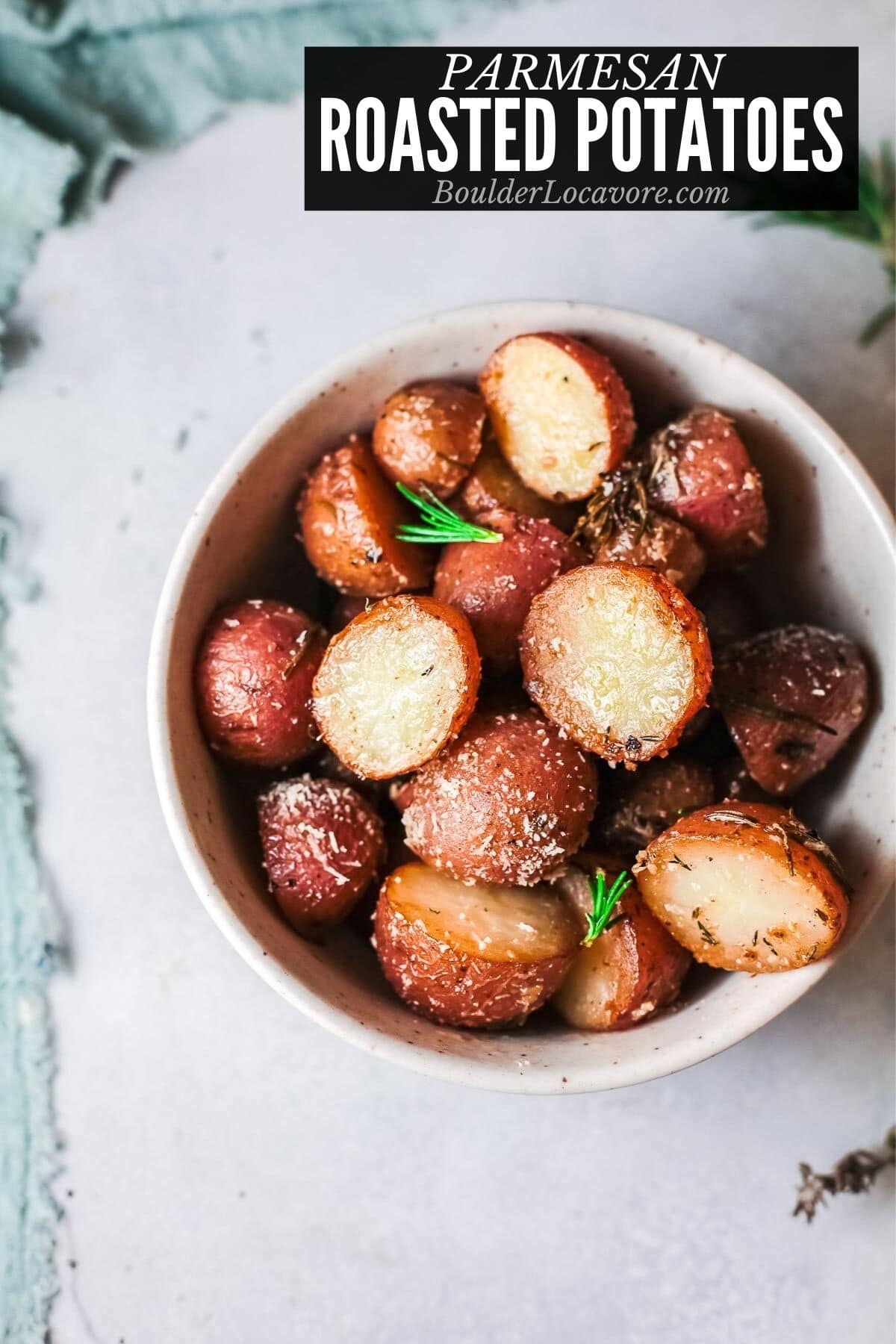 Parmesan Roasted Potatoes title