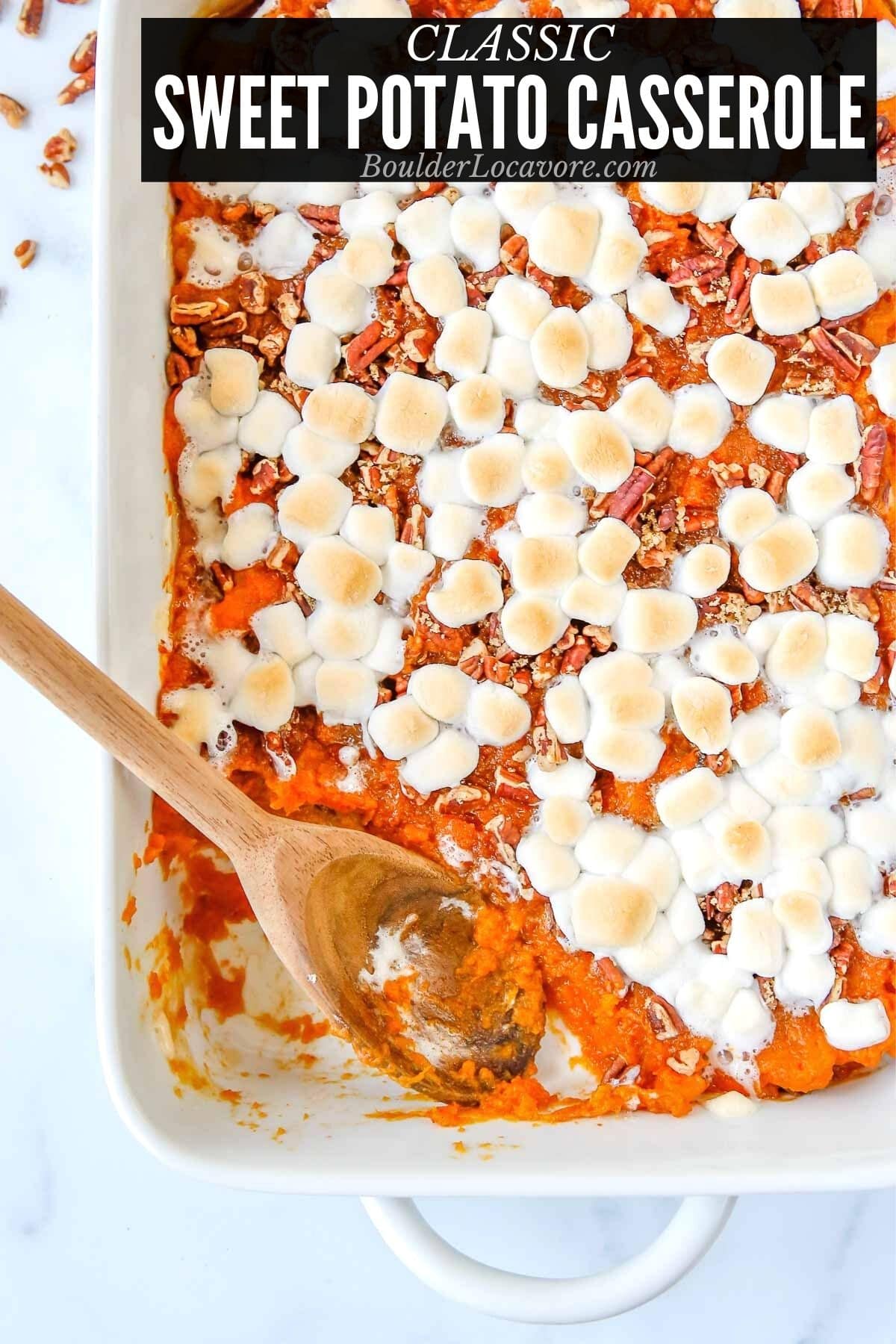 SWEET POTATO CASSEROLE TITLE IMAGE