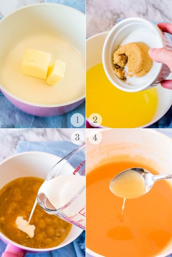 Salted Caramel recipe steps photos