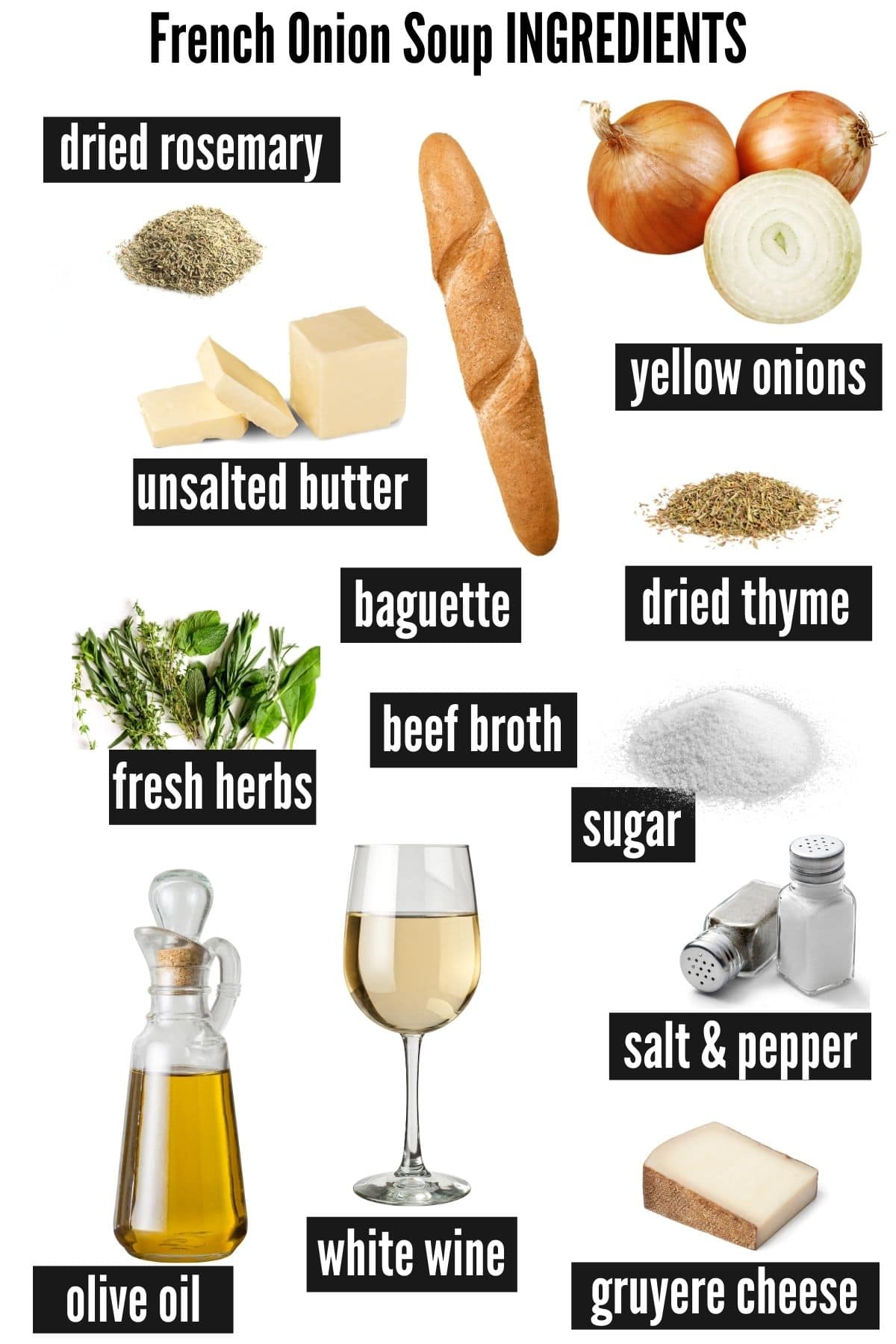 french onion soup ingredients