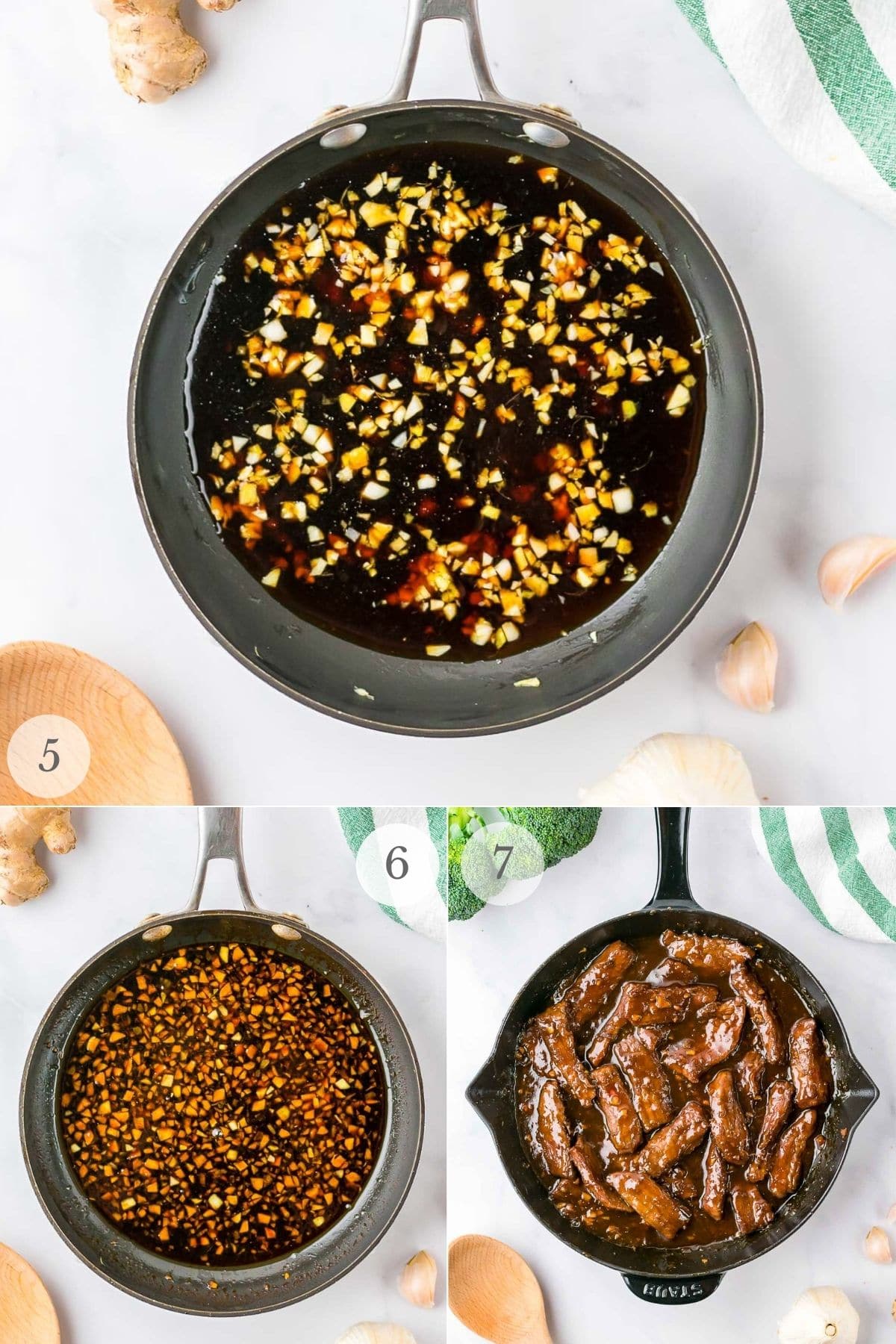 mongolian beef recipe steps 5-8