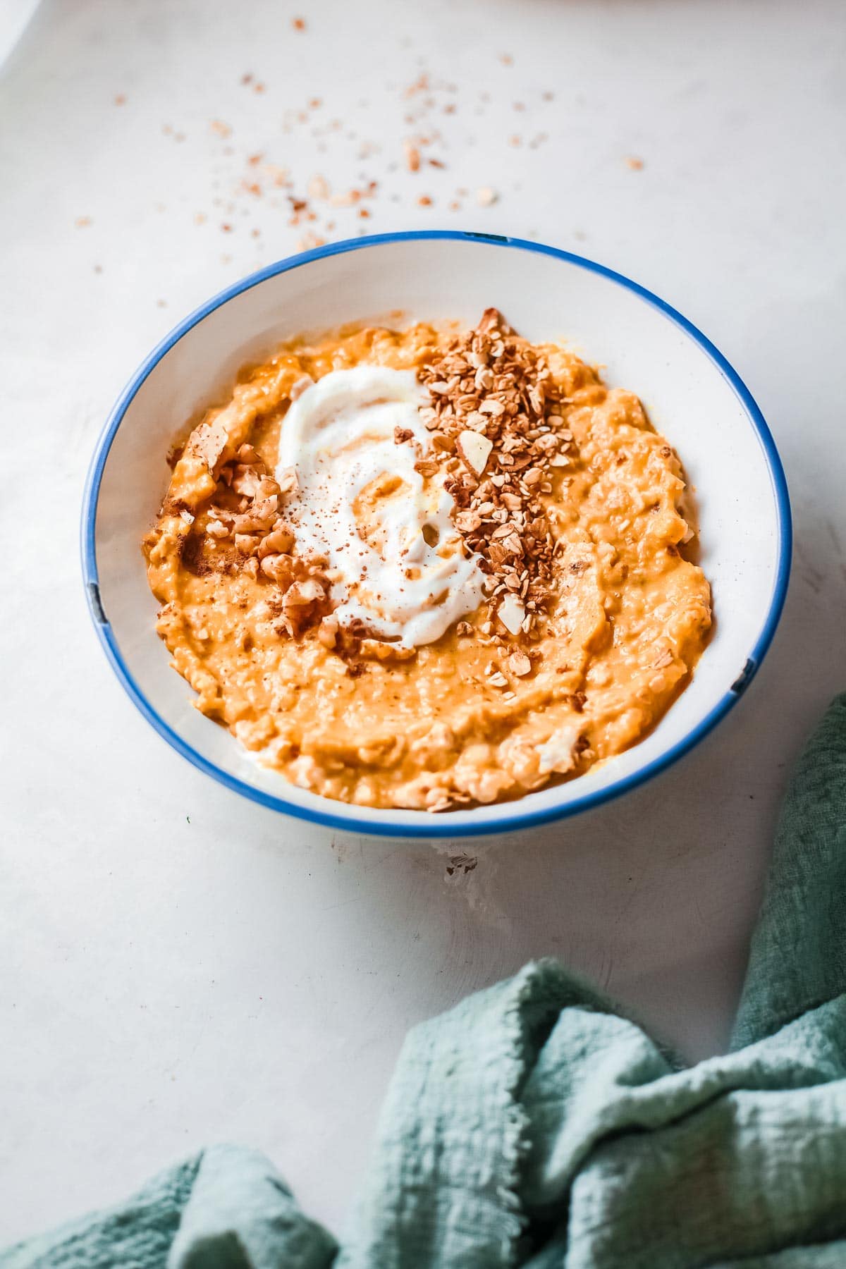 pumpkin oatmeal side 