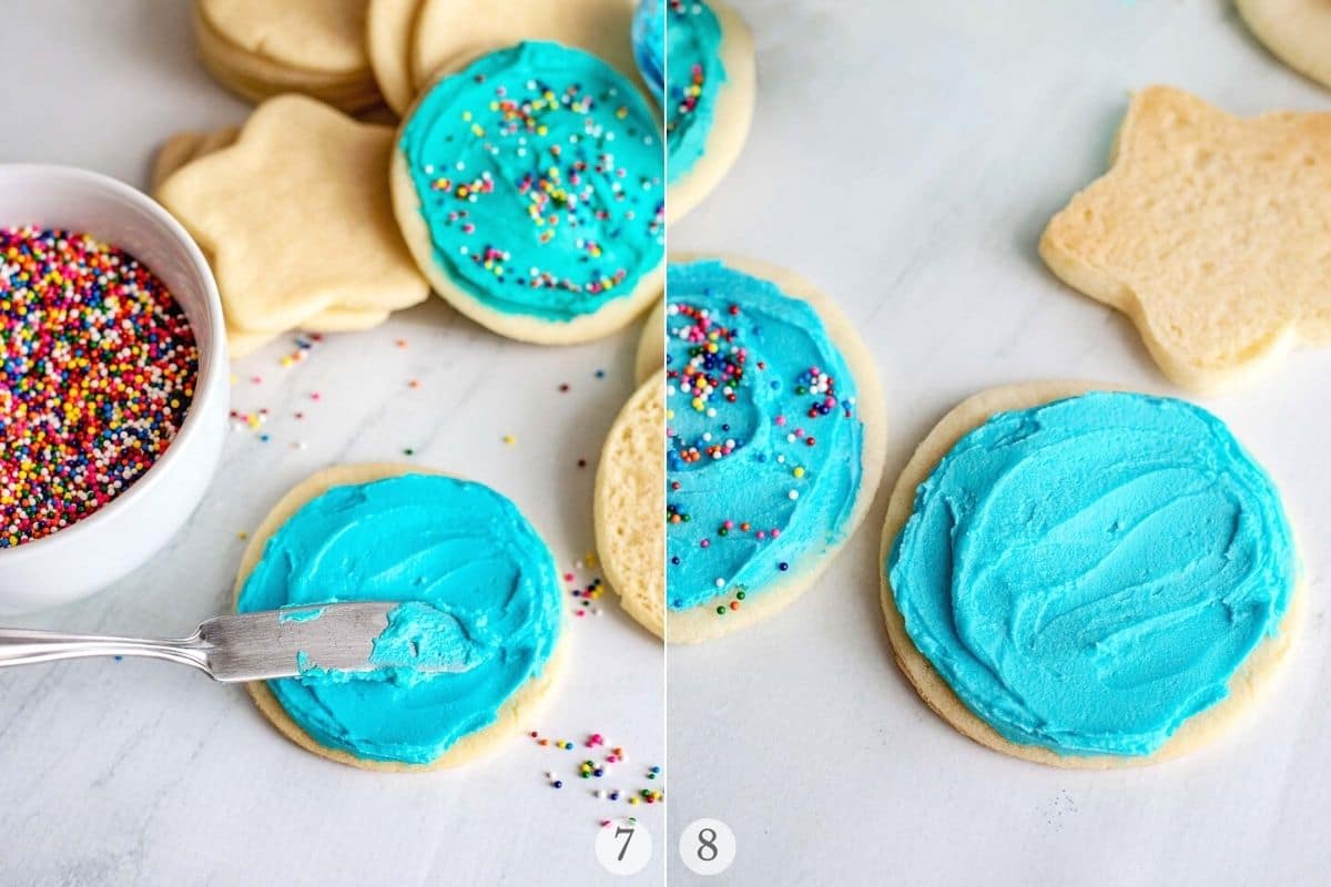 sugar cookie frosting recipes steps 7-8