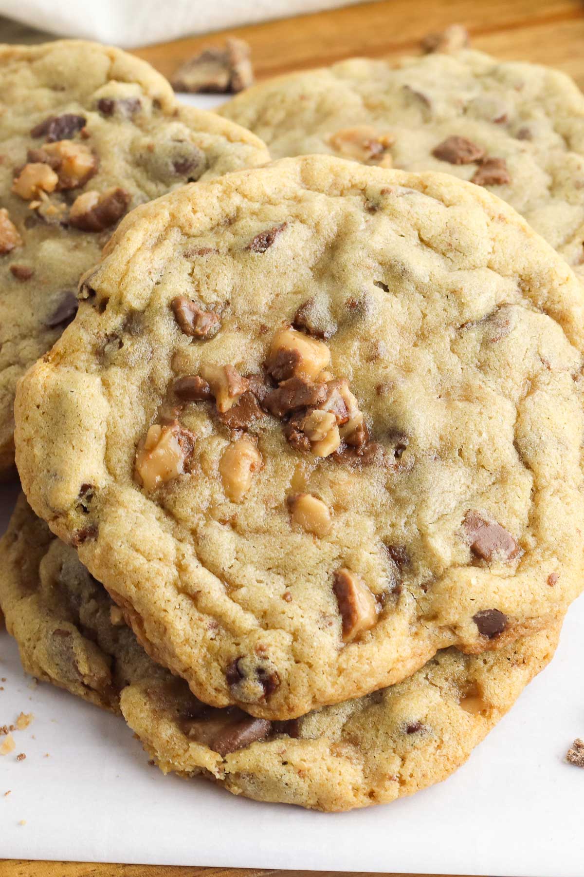 toffee cookies