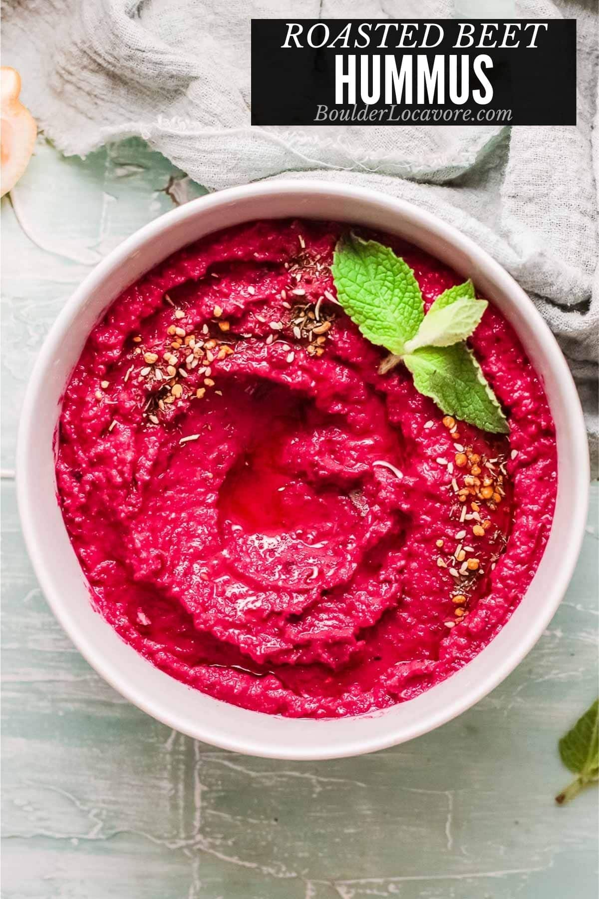 BEET HUMMUS TITLE