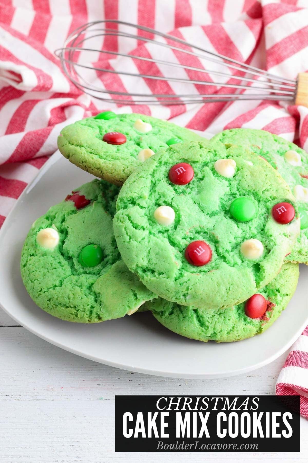 Easy Grinch Cookie Recipe {with Cake Mix} - Love Mischka