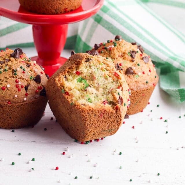 Christmas Muffins - Easy Chocolate Chip Muffins recipe - Boulder Locavore®